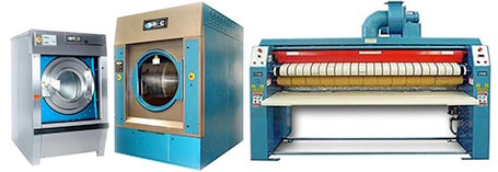 B&C Technologies washer, dryer, and ironer